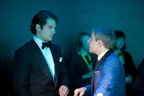 Winners and presenters backstage at the Royal Opera House during the EE British Academy Film Awards ceremony on Sun 10 Feb 2013. Area includes Lancome and Charles Worthington styling booths.