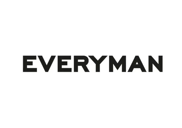 Everyman written in black text on a white background.